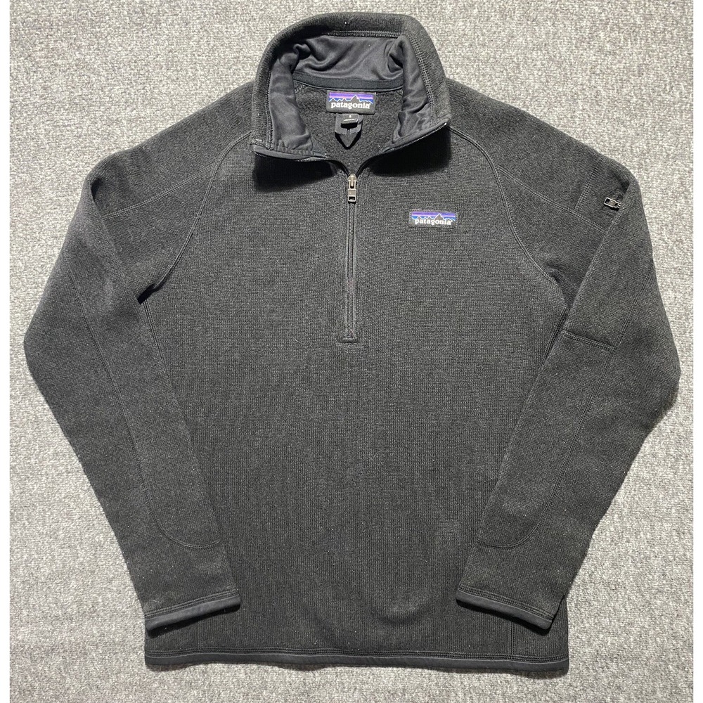 Patagonia Womens Quarter Zip Better Sweater Grey Small